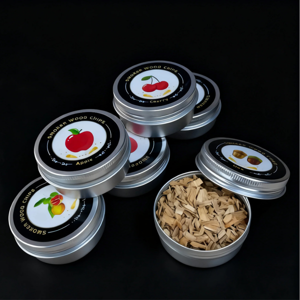 "Refill pack: Never run out of smoke" (6 boxes of wood chips)