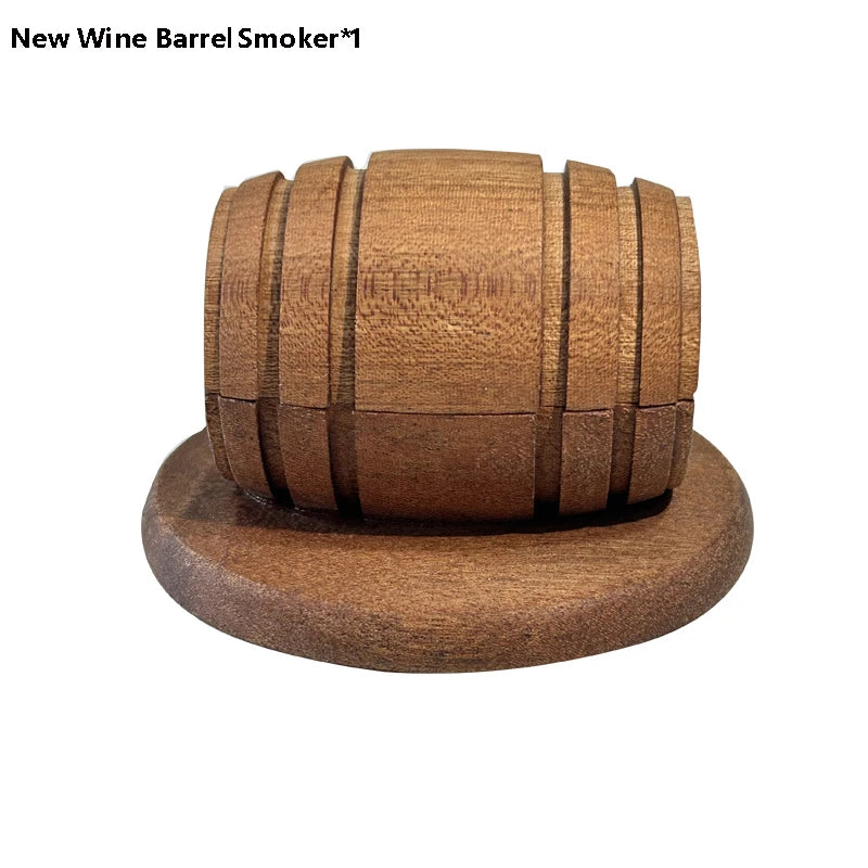 Whiskey Smoker Kit with Wood Chips - 4 Flavors Old Fashioned Drink Smoker Infuser for Bartender Cocktails Birthday Bourbon Gifts