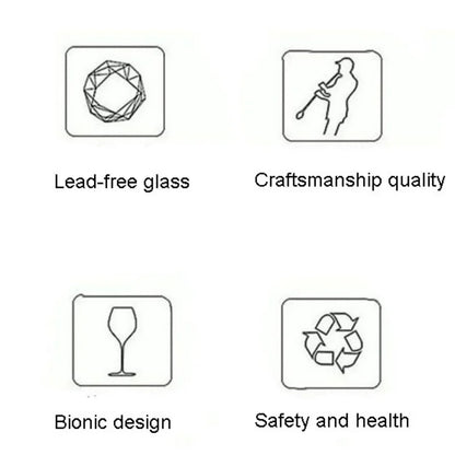 Japanese Glass Glacier Mountain Teacup Mt. Fuji Heat-resistant Glass Teacup Office Handy Retro Wine Glass Whisky Cup Home